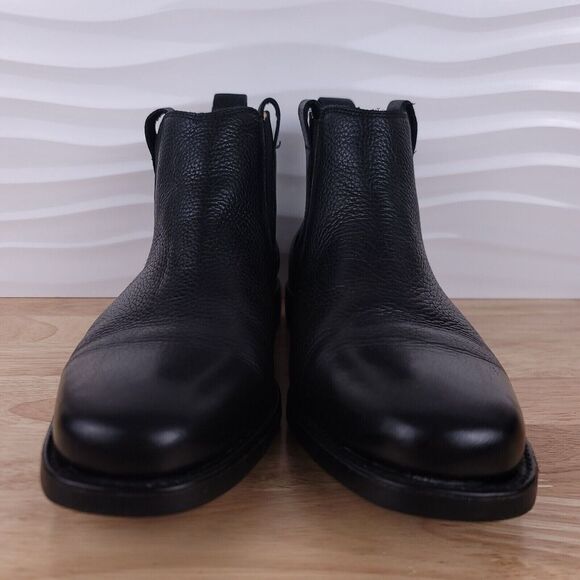 Black Leather Chukka Boots main image 14